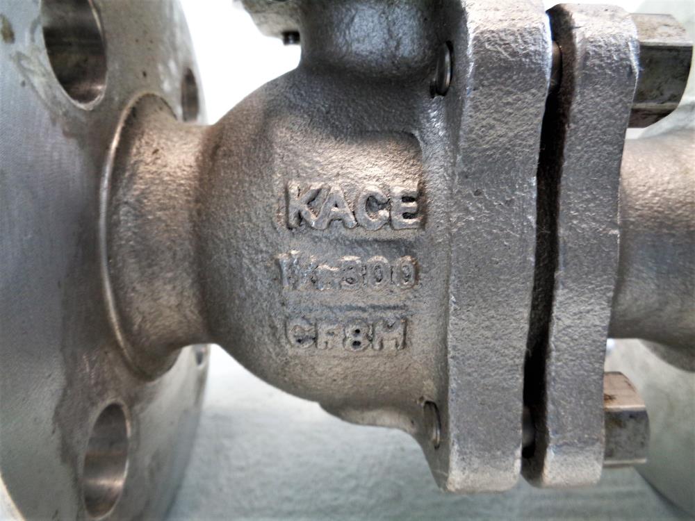 Kace 1-1/2" 300# CF8M 2-Piece Ball Valve F1R300-33RG-L